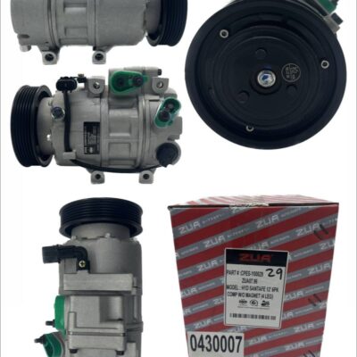 COMPRESSOR (C) HYUNDAI SANTAFE 12' 6PK W/O MAGNET 4LEG ZUA07.96 Y00029
