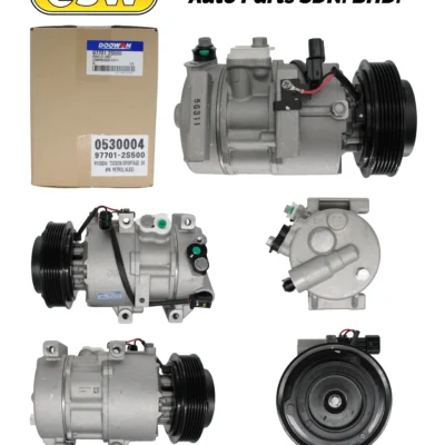 COMPRESSOR (OG) HYUNDAI TUCSON/KIA SPORTAGE 2009 6PK (4 LEG)97701-2S500 DOOWON