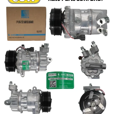 COMPRESSOR (OG) NISSAN SYLPHY 2008 6PK CALSONIC TO SANDEN HUAYU 6V12 104218