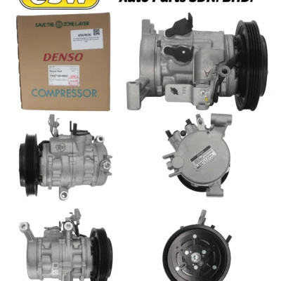 COMPRESSOR (OG) TOYOTA VIOS 2014 10SE13C 4PK DENSO XI447160-6093