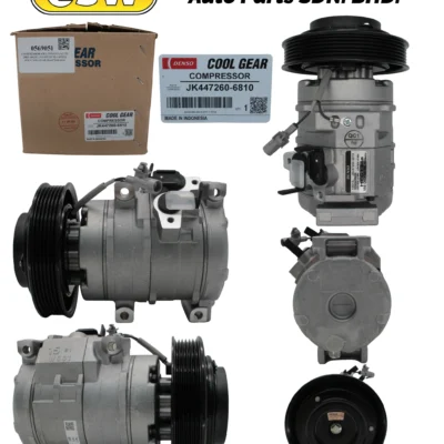 COMPRESSOR (OG) TOYOTA ALTIS 2003 10S15L (NO SWITCH) 145MM 6PK COOLGEAR JK447260-6810