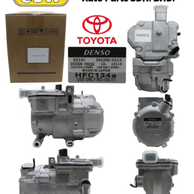 COMPRESSOR (OE) TOYOTA PRIUS 12-16' HYBRID ES14C 042200-0212  'KTH