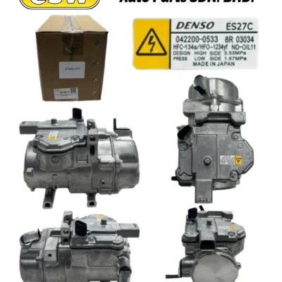 COMPRESSOR (OE) LEXUS CT200/RX270 12-20’ HYBRID ES27C (3 SOCKET) 'KTH