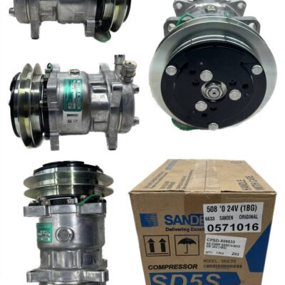 COMPRESSOR (OG) UNIVERSAL 508 ‘O 24V (1B GROOVE) 6633 SANDEN