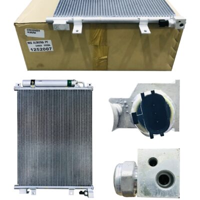 CONDENSER NISSAN ALMERA SD PF C/W SWITCH ORIGINAL