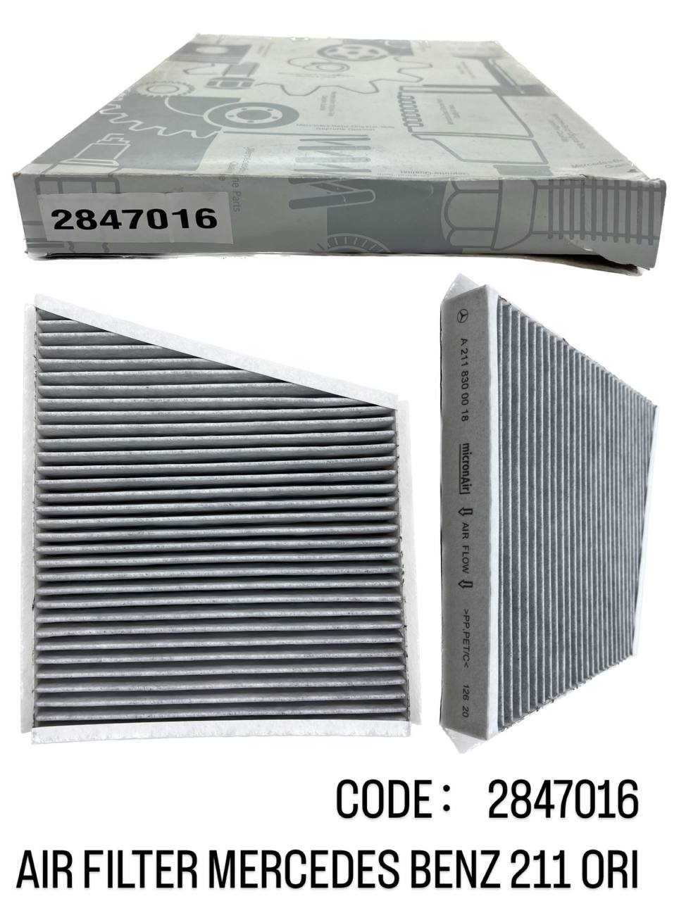 AIR FILTER M/BENZ 211 ORI - CSW Auto Parts