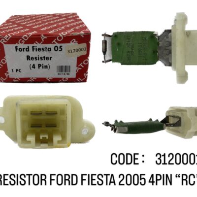 RESISTOR FORD FIESTA 2005 4PIN 'RC'