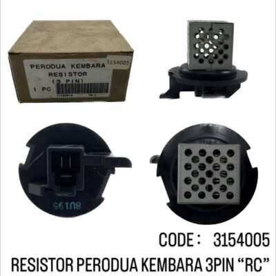 RESISTOR PERODUA KEMBARA 3PIN 'RC'