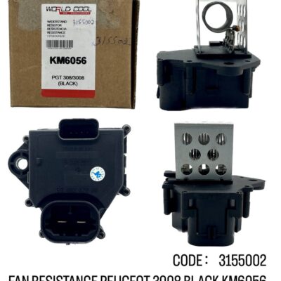 FAN RESISTANCE PEUGEOT 3008 BLACK KM6056