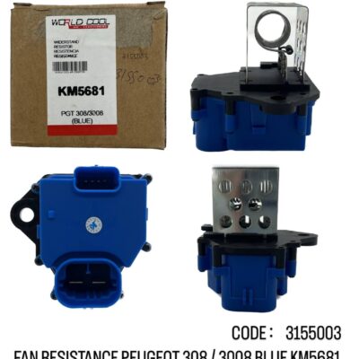 FAN RESISTANCE PEUGEOT 308/3008 BLUE KM5681