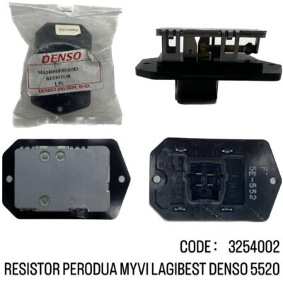 RESISTOR PERODUA MYVI LAGI BEST DENSO 5520