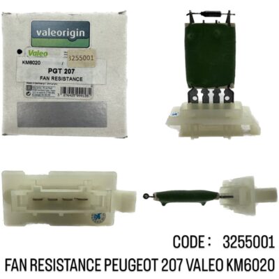 FAN RESISTANCE PEUGEOT 207 VALEO KM6020