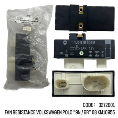 FAN RESISTANCE VOLKSWAGEN POLO (9N/6R) '08 KM10955