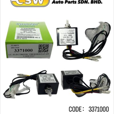 I.C. ELECTRONIC THERMOSTAT 12V 'COOLTEC'