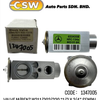 VALVE M/BENZ W211/203/220 (1/2 X 3/4 ) SENPAL