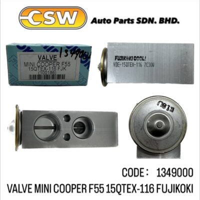 VALVE MINI COOPER F55 15QTEX-116 FUJIKOKI