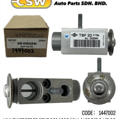 VALVE MERCEDES BENZ 203 / 220 / 211 / 169 5/8 & 1/2 OG