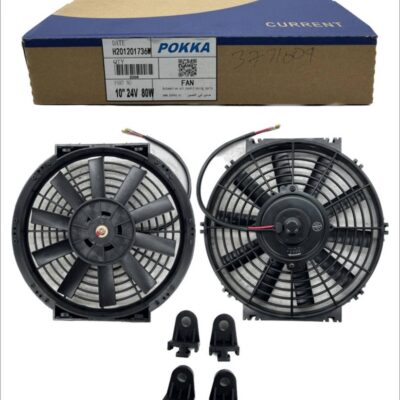 FAN ASSY UNIVERSAL 10X10 24V POKKA