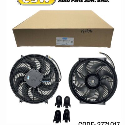 FAN ASSY UNIVERSAL 10X14 12V 'AIRCO'