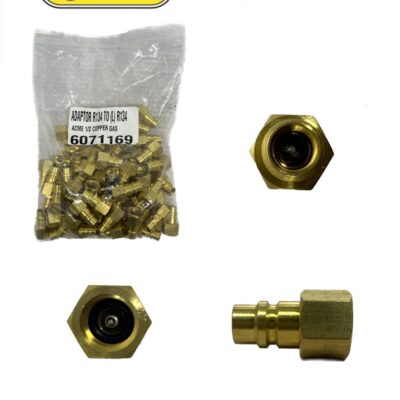 ADAPTOR R134 TO (L) R134 ACME 1/2 COPPER GAS