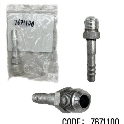 FITTING UNION 'F' R12 4/8 X180 DS
