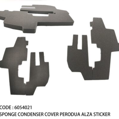 SPONGE CONDENSER COVER PERODUA ALZA STICKER