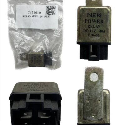 RELAY 4PIN 12V 'NEK