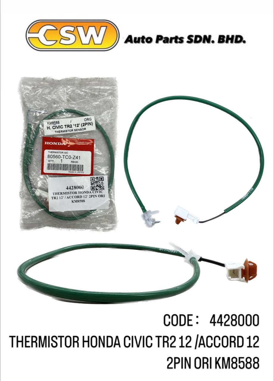 THERMISTOR HONDA CIVIC TR2 12' / ACCORD 12' 2PIN ORI - CSW Auto Parts