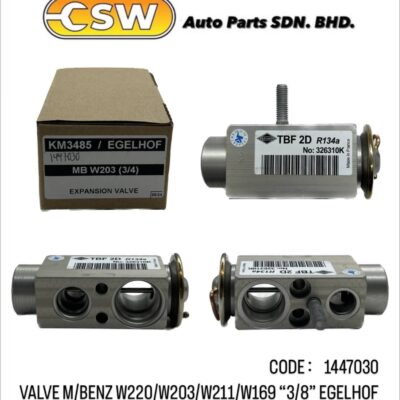 VALVE M/BENZ W220/ W203 /W211 /W169 (3/8) EGELHOF