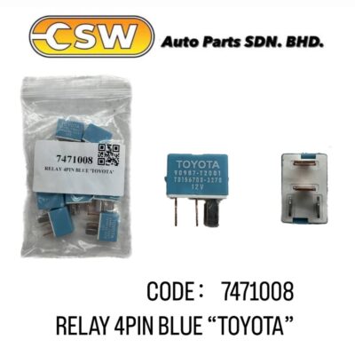 RELAY 4PIN BLUE 12V TD156700-3270 'TOYOTA'