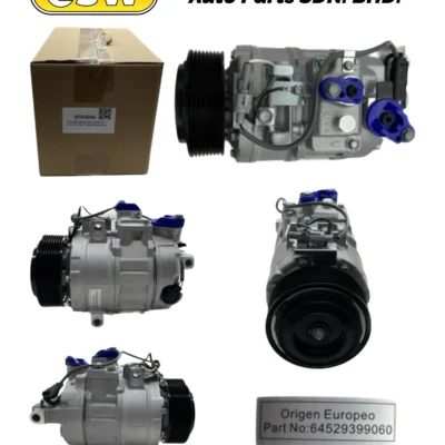 COMPRESSOR (OE) BMW X6/X5/F10/F16/F01 4.0L 8PK 7SBU17C 3482/8752 DCP05078 (EURO)