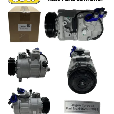 COMPRESSOR (OE) BMW E60/E65 7SEU17C 4PK 100MM 7210/DCP05020 (EURO)