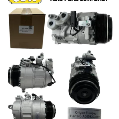 COMPRESSOR (OE) M/BENZ W166/W205 7SAS17C 6PK 3PIN 7656/2002/DCP17191 (EURO)