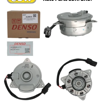 RADIATOR FAN MOTOR (OG) HONDA JAZZ 2014 SHORT DENSO AE268000-2111/2110