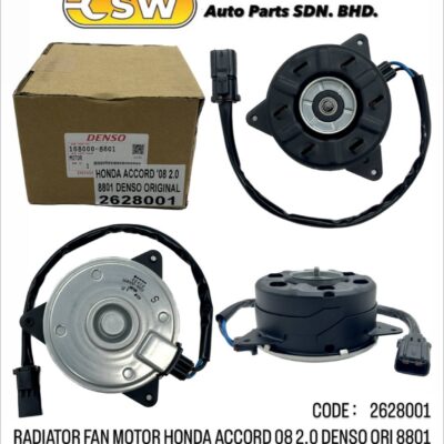 RADIATOR FAN MOTOR HONDA ACCORD 08' 2.0 DENSO ORI 8801