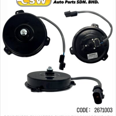 CONDENSER FAN MOTOR SUZUKI SX4 PANASONIC 12V