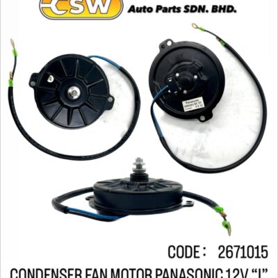 CONDENSER FAN MOTOR PANASONIC 12V 'I'