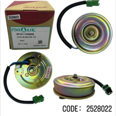 RADIATOR FAN MOTOR HONDA CIVIC 88' 12V YPM588  'PINEAIR'