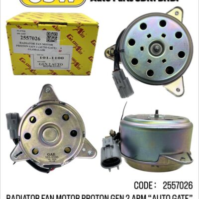RADIATOR FAN MOTOR PROTON GEN 2 APM (AUTO GATE) GLOBALAIR 101-1100