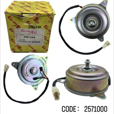 RADIATOR FAN MOTOR UNIVERSAL 24V 200-244 GLOBALAIR