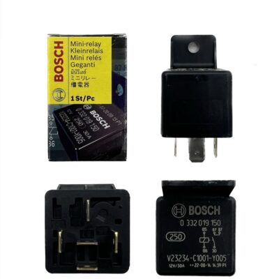 RELAY 12V BOSCH (BLACK) PORTUGAL