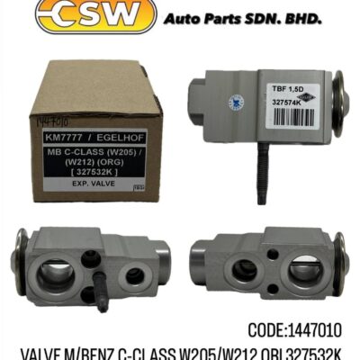 VALVE M/BENZ C-CLASS W205 / W212 ORI 327532K