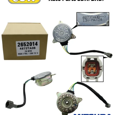 RADIATOR FAN MOTOR(OG) NISSAN X-TRAIL T32 2014/SERENA C27 120W 4873TA0B MITSUBA