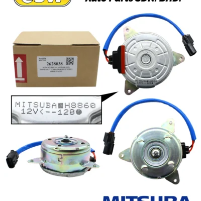 RADIATOR FAN MOTOR (OE) HONDA CITY 2009/2014 (RED WIRE) 19030-55A-Z01