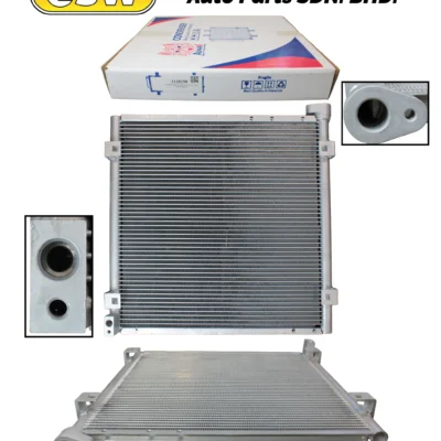 CONDENSER (C) HONDA CIVIC 1996 5MM Alphav