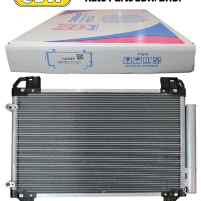 CONDENSER (C) TOYOTA VIOS 2014/YARIS 2019 5MM 'AlphaV