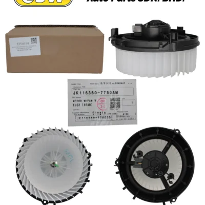 BLOWER MOTOR (OG) PERODUA ALZA 2022/TOYOTA VELOZ REAR DENSO JK116360-7750/88550-BZ180