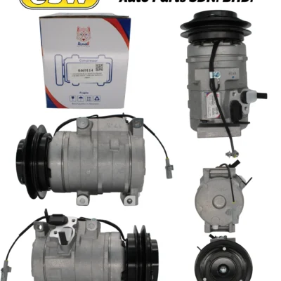 COMPRESSOR (C) TOYOTA PRADO J120 2006 10S17C 1A DENSO 5430/5284 'AlphaV
