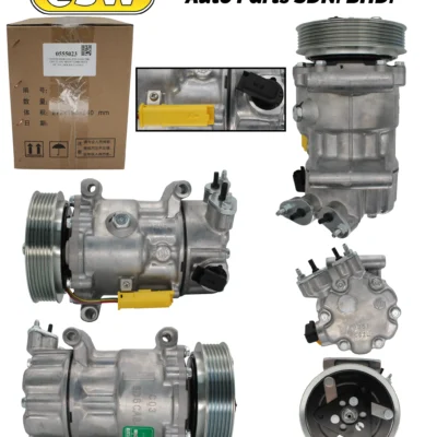 COMPRESSOR (OG) PEUGEOT 508 SD6C12 6PK SD1367/1380 SANDEN HUAYU (SOCKET LONG)