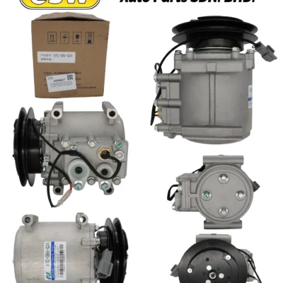 COMPRESSOR (OG) MITSUBISHI CANTER FUSO 2018 (TX3 LEG) 24V 1A MMC AOTECAR ATC-086-Q24